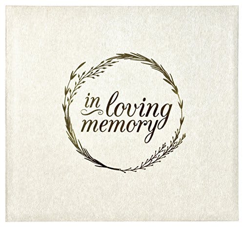 MCS 860162 in Loving Memorial Photo Album, 13.5 x 12.5, Ivory