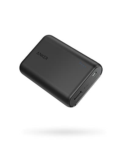 Anker PowerCore 10000 Portable Charger, 10K Power Bank, Ultra-Compact Battery Pack, Phone Charger for iPhone, Samsung and More