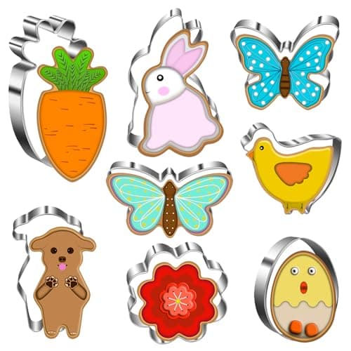Easter cookie cutter set