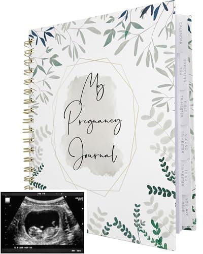 Pregnancy Journal for First Time Moms | Weekly Pregnancy Tracker & Baby Memory Book | 200-Page Pregnancy Planner | Pregnancy Must Haves Keepsake Gift | Premium Hardcover Pregnancy Book for Expecting Moms