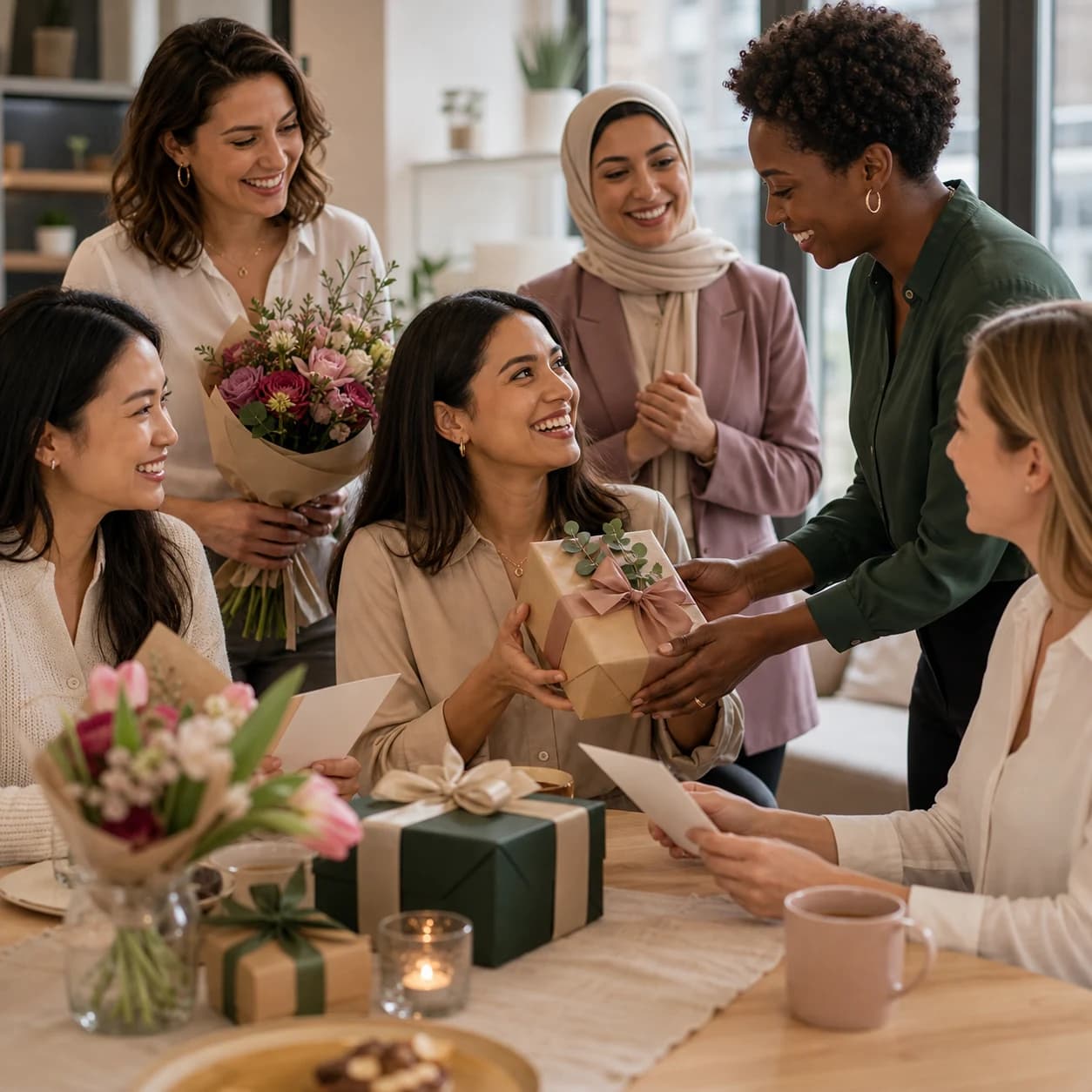 International Women's Day gift ideas for employees, coworkers, and family