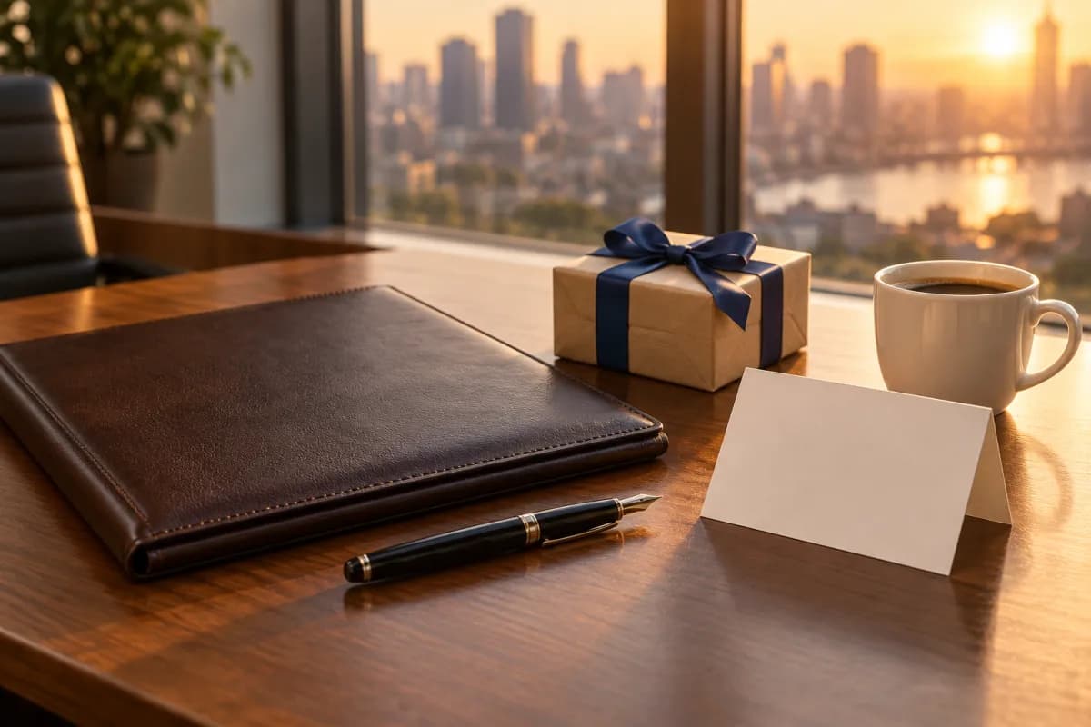 Job promotion gift ideas for him that he will use in the new role