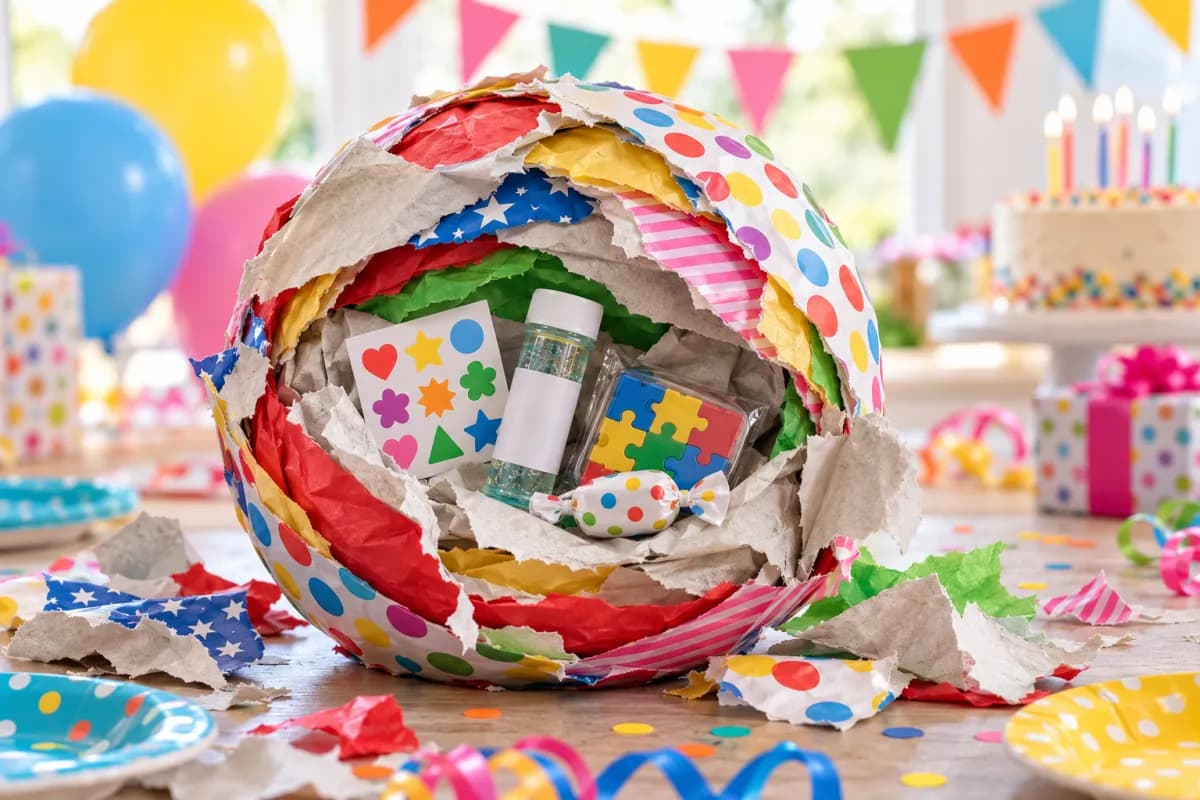 Pass the parcel ideas: prizes for every layer, for kids and adults