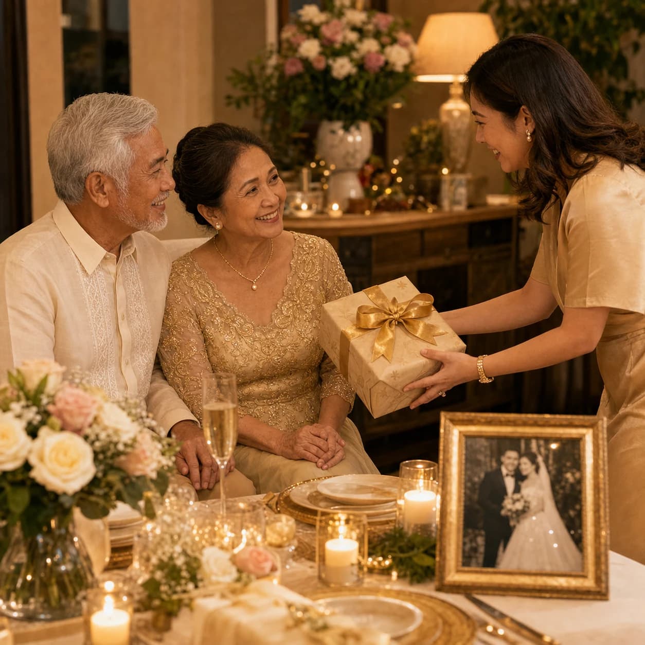 Unusual Golden Wedding Anniversary Gifts for 50 Years
